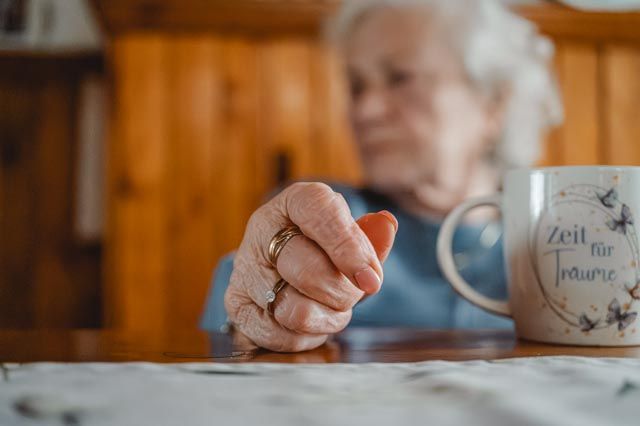 Hand — Detailaufnahme