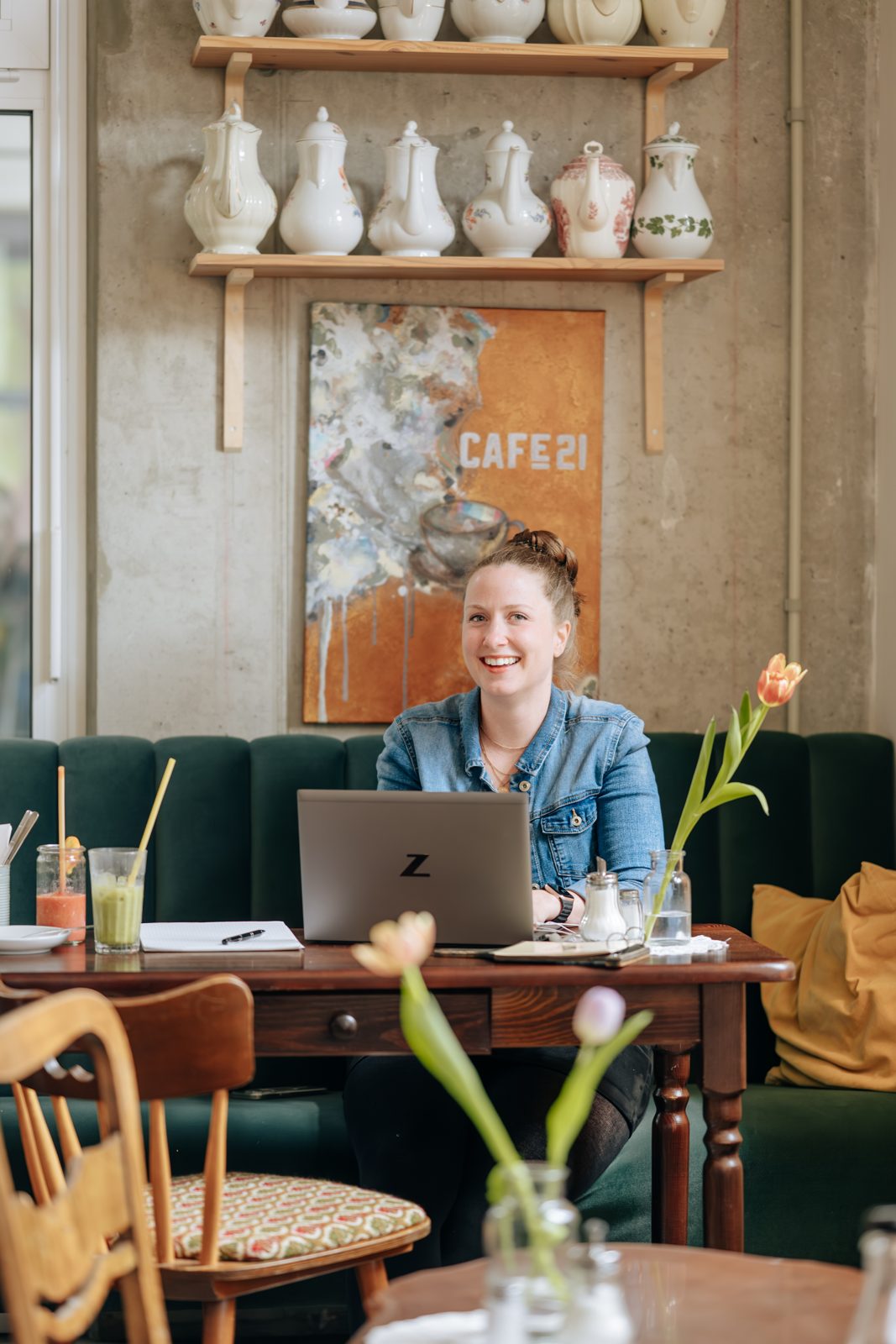Arbeiten im Café